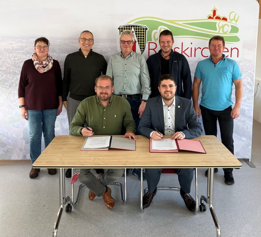 Unterzeichnung des Städtebaulichen Vertrags